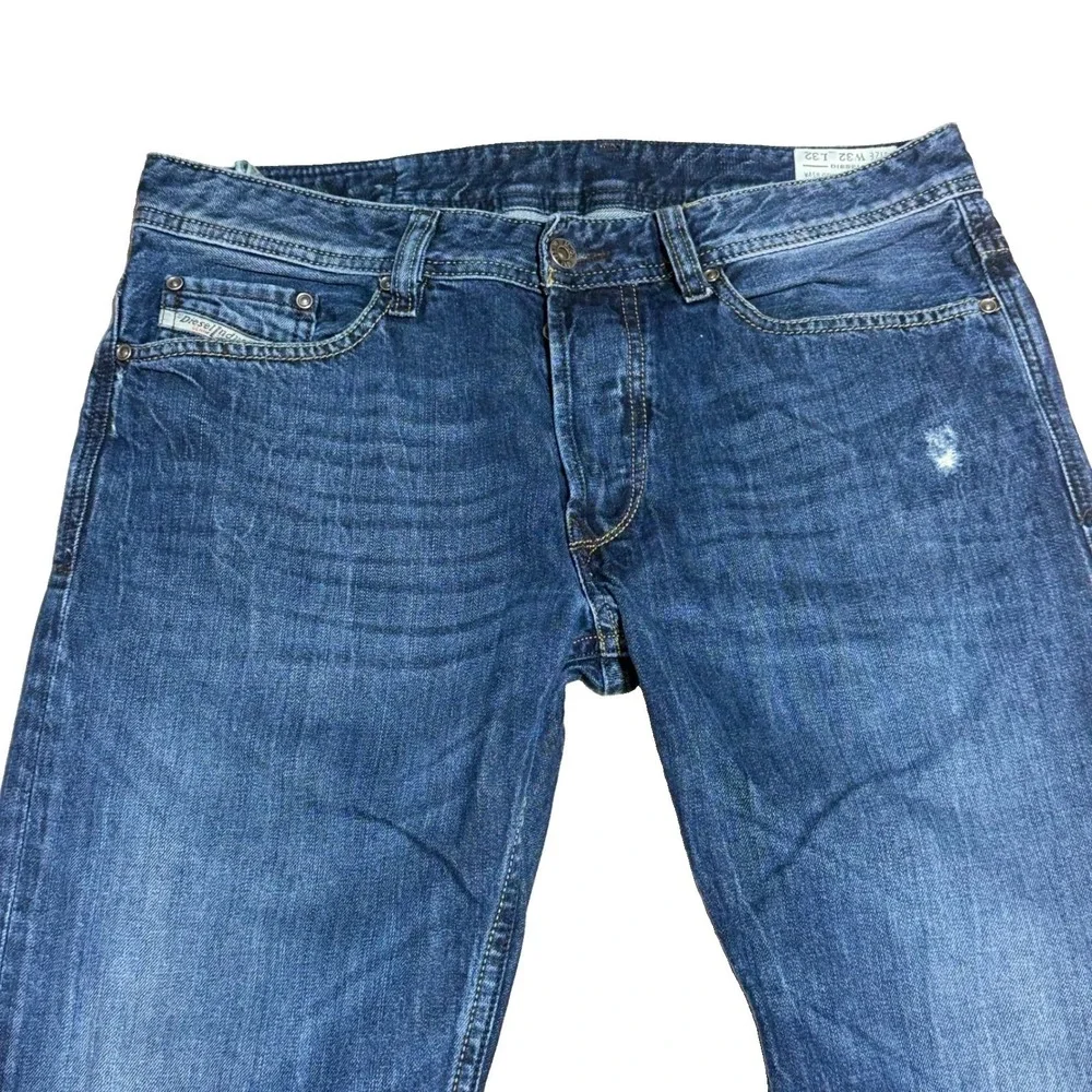 Diesel Viker Jeans Size 32x32 Regular Straight Medium Wash Blue Wash orm80